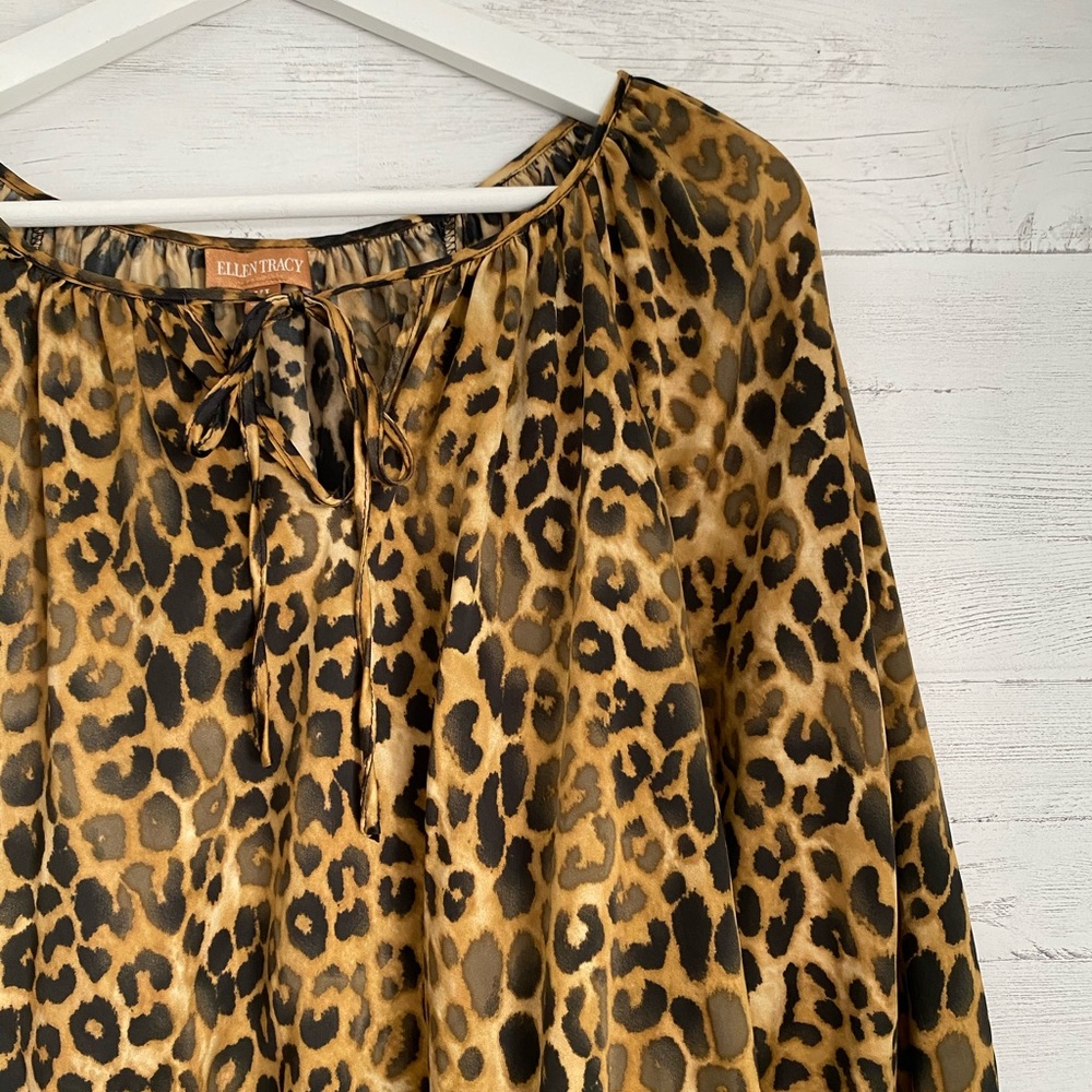 Leopard Print Blouse